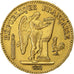 Francja, 20 Francs, Génie, 1849, Paris, Złoto, EF(40-45), Gadoury:1032, KM:757