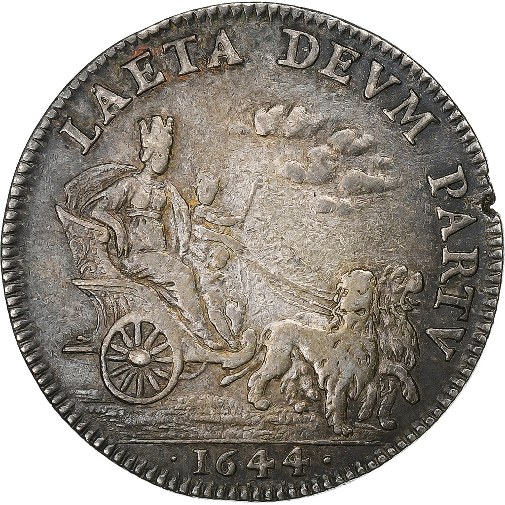 France, Jeton, Louis XIV, Conseil du Roi, 1644, Argent, TTB, Feuardent:175