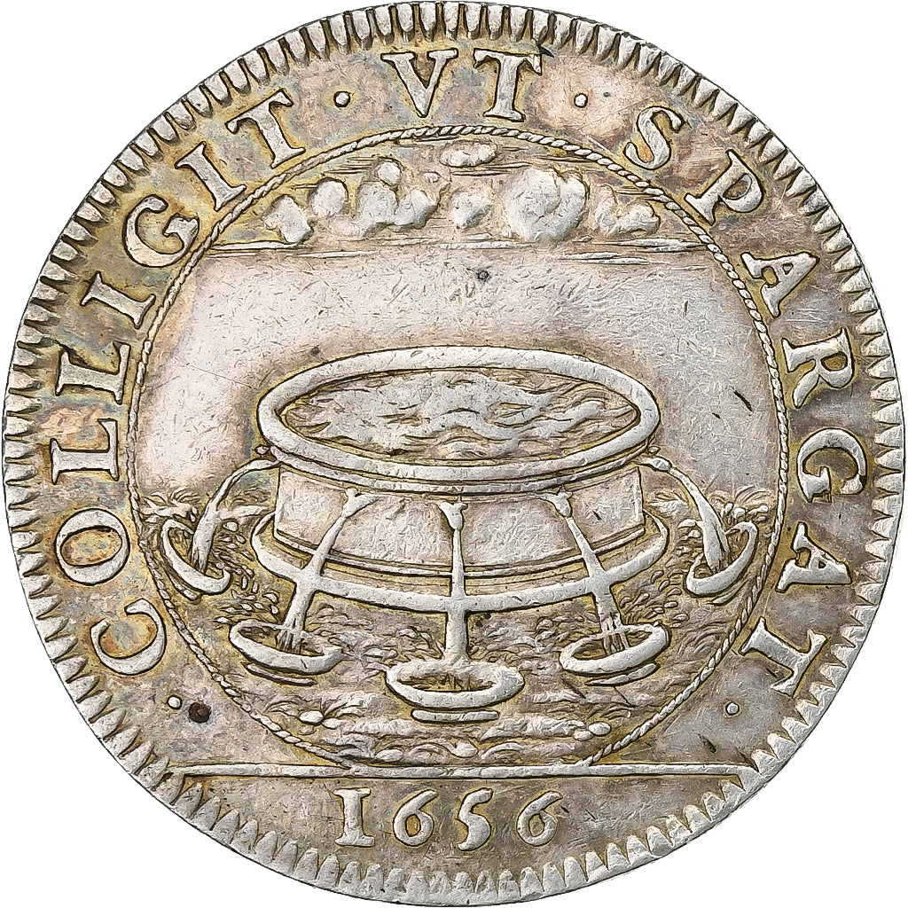 France, Jeton, Louis XIV, Conseil du Roi, 1656, Argent, TTB+, Feuardent:212