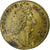 Francia, Ficha, Louis XIV, Extraordinaire des Guerres, 1697, Latón, MBC+