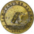 Francia, Ficha, Louis XIV, Extraordinaire des Guerres, 1697, Latón, MBC+