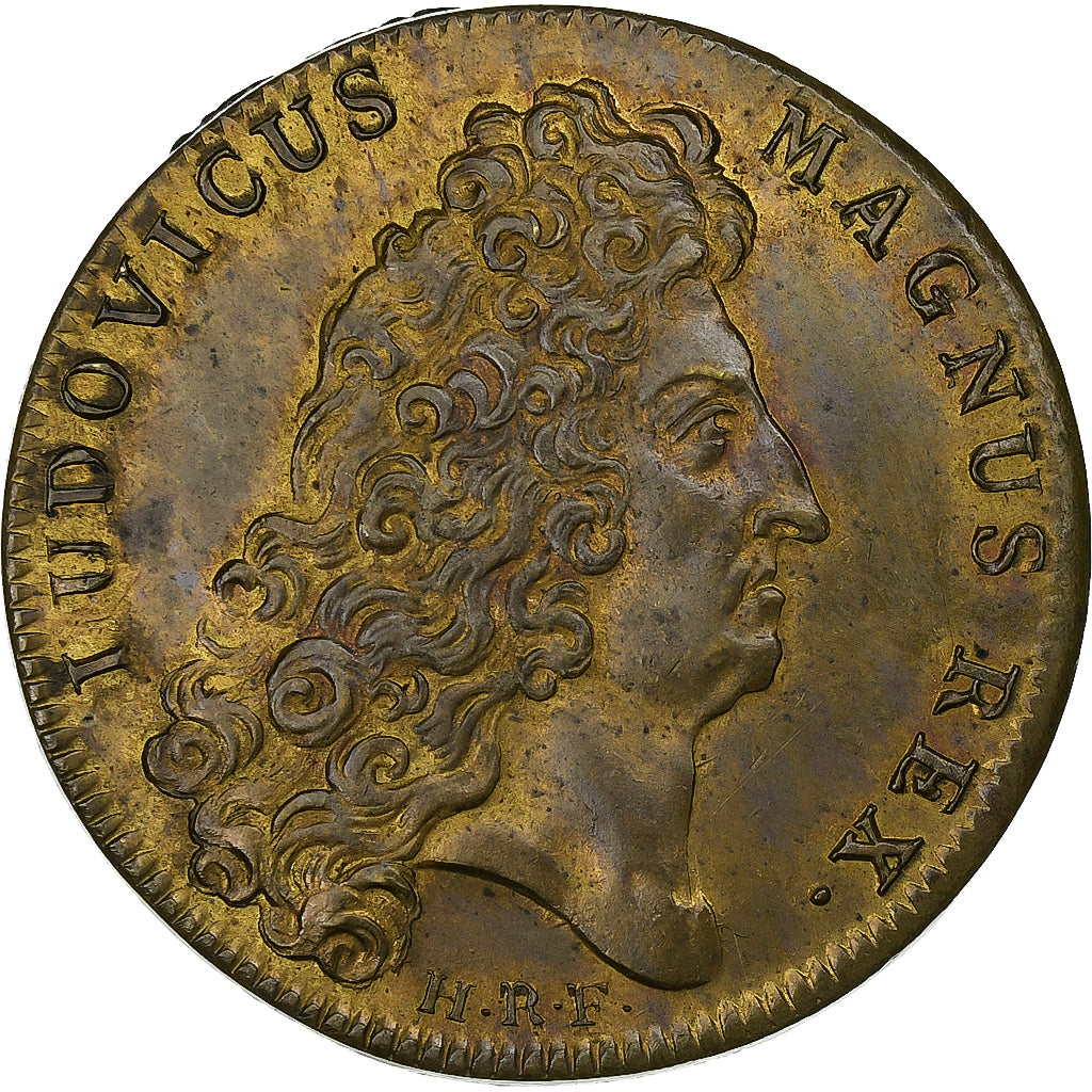 Francia, ficha, Louis XIV, Extraordinaire des Guerres, 1705, Ottone, SPL-