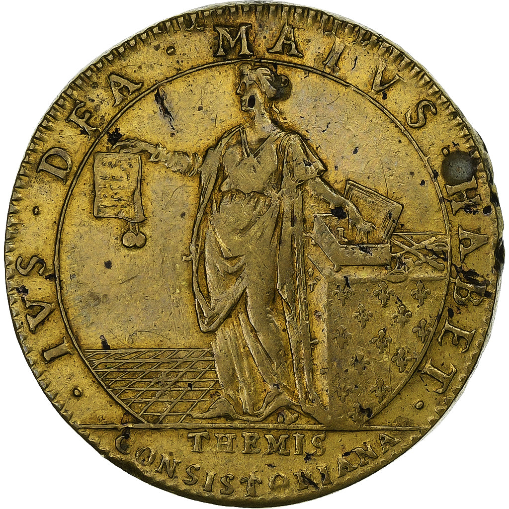 France, Jeton, Henri IV, Cavalerie Légère, Laiton, TTB