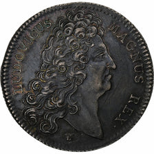 France, Jeton, Louis XIV, Extraordinaire des Guerres, 1714, Argent, SUP