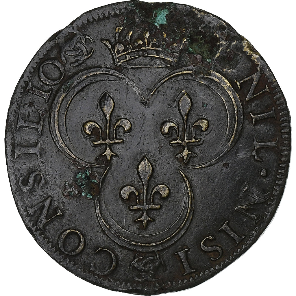 France, Token, Henri II, Conseil du Roi, 1552, Brass, EF(40-45), Feuardent:8