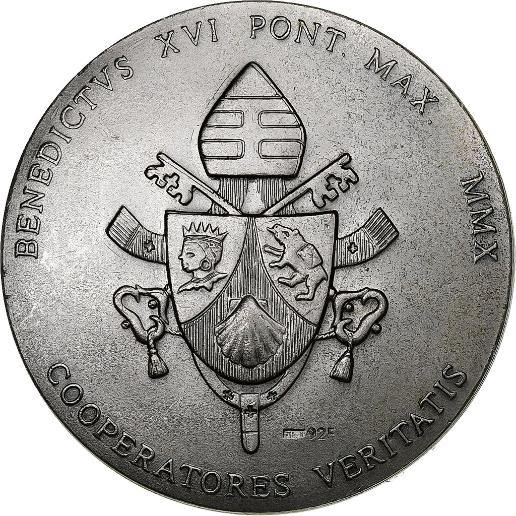Vatican, Medal, Caravaggio, Sculpteur, 2010, Silver, MS(65-70)