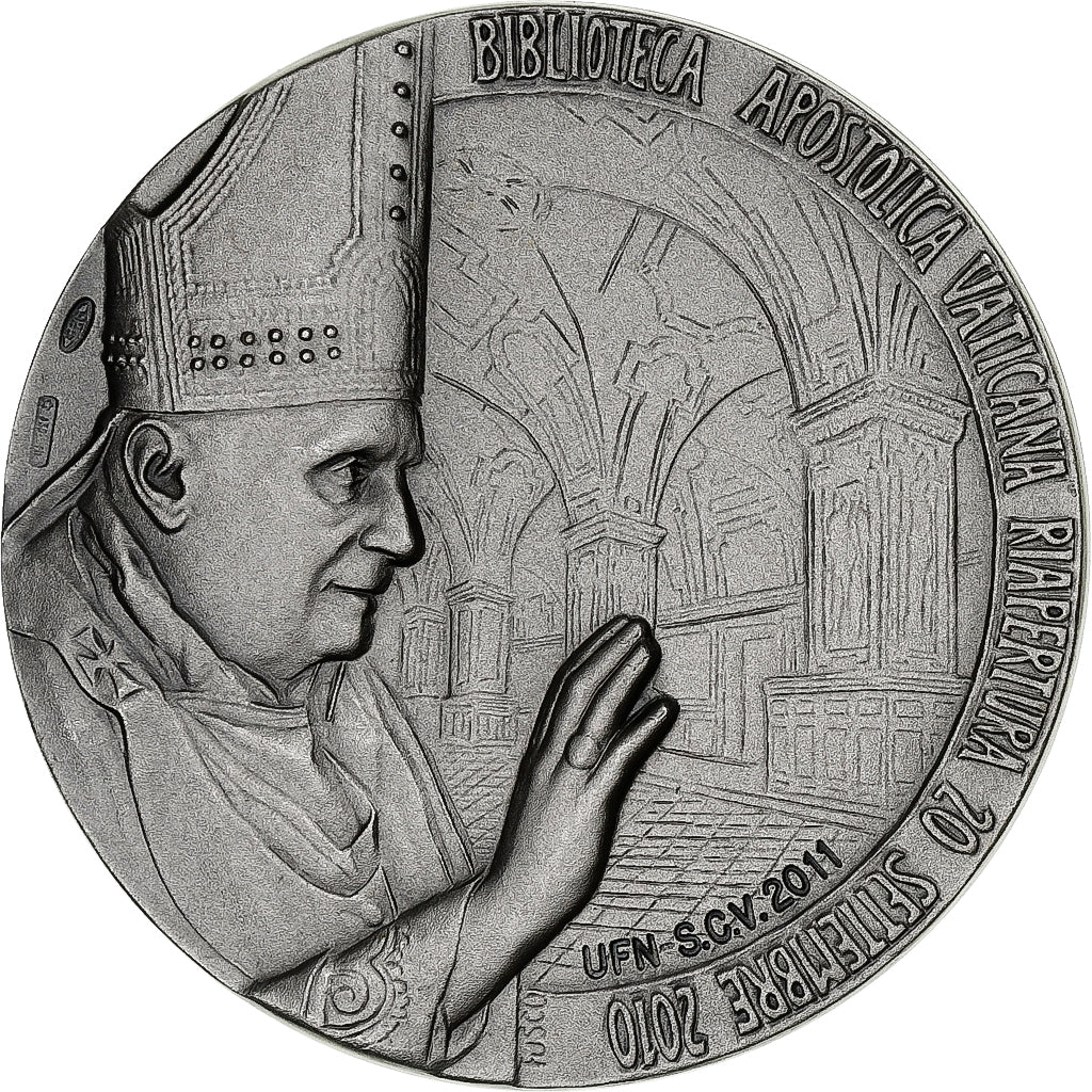 Vaticaan, Medaille, Benoit XVI, 2011, Zilver, UNC
