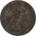 France, Token, Louis XV, Trésor Royal, 1742, Copper, VF(30-35), Feuardent:2057