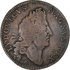 France, Token, Louis XIV, États de Languedoc, Copper, VF(30-35)