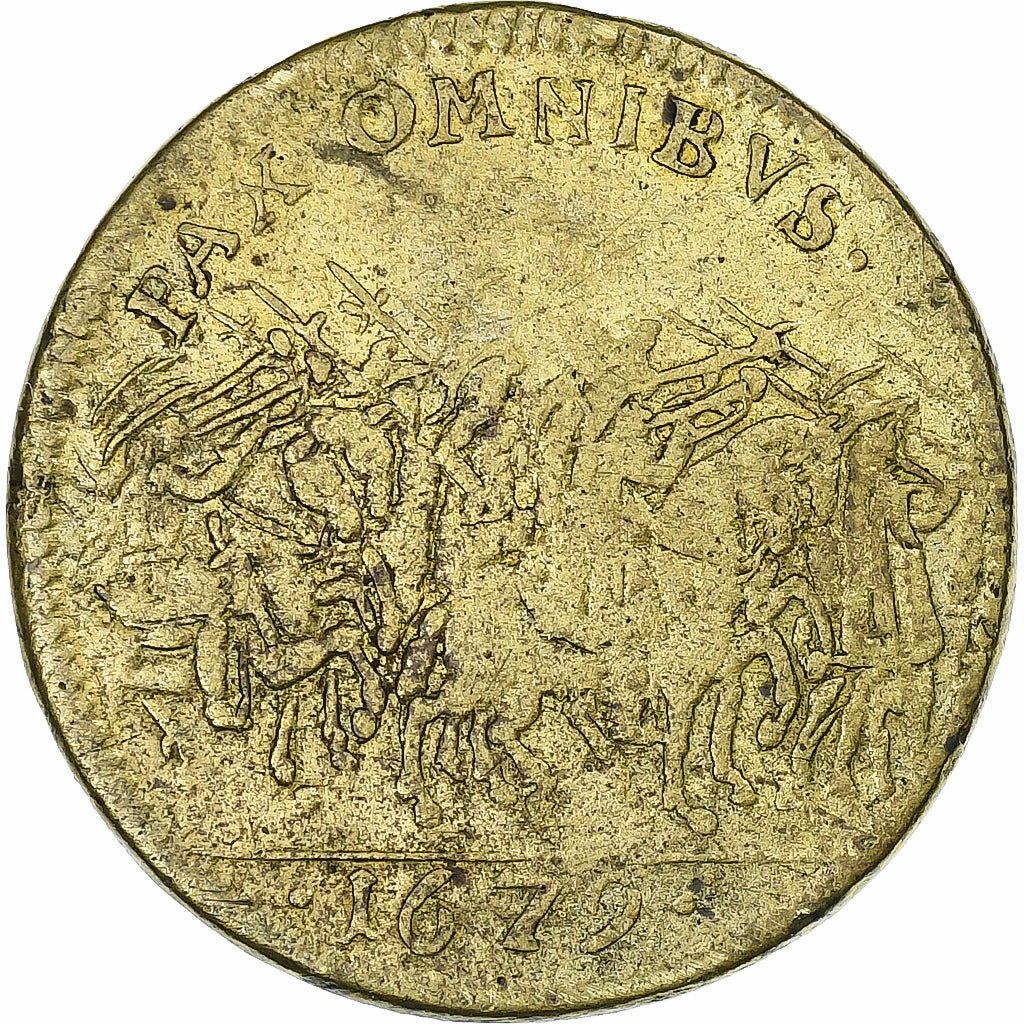 Francia, ficha, Louis XIV, Flandre Française, Nimègue, 1679, Ottone, MB+