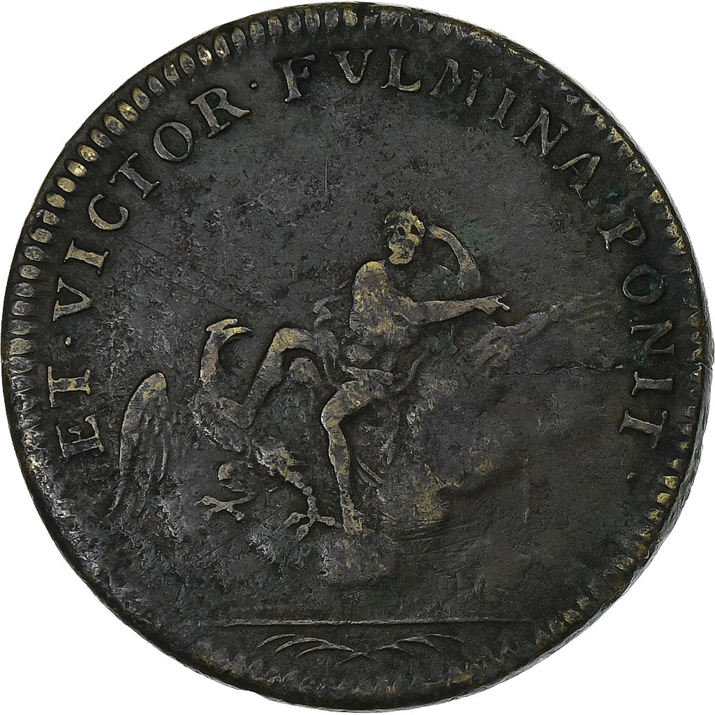 France, Token, Louis XIII, Louis XIV Le Grand, Copper, F(12-15)