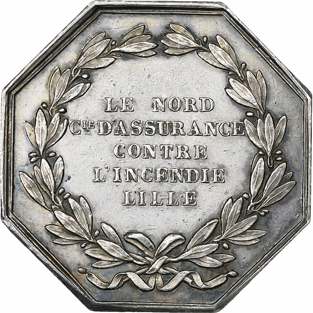 France, Token, Louis Philippe I, Le Nord, Compagnie d'assurance contre