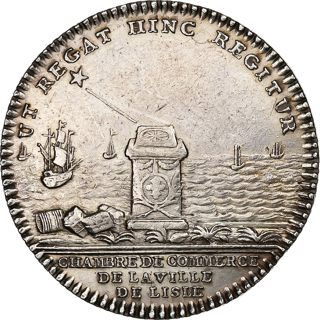 France, Token, Royal, Chambre de Commerce de la Ville de Lille, Louis XVI