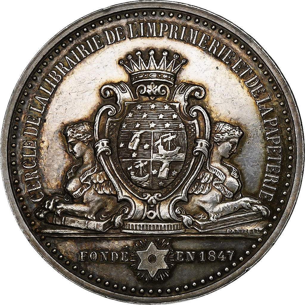 Frankreich, betaalpenning, Cercle de la Librairie, de l'Imprimerie et de la