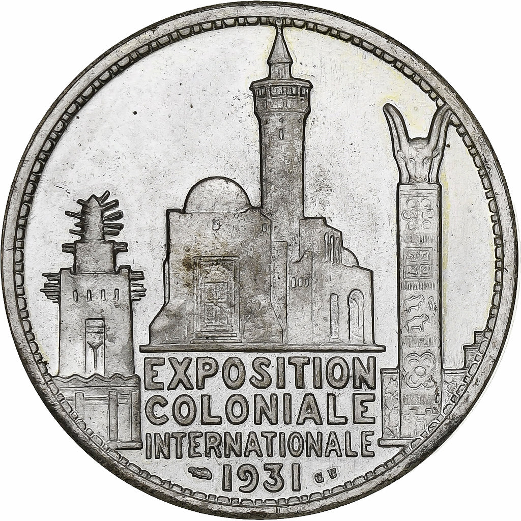 France, Medal, Exposition Coloniale Internationale, Paris 1931, Afrique, 1931