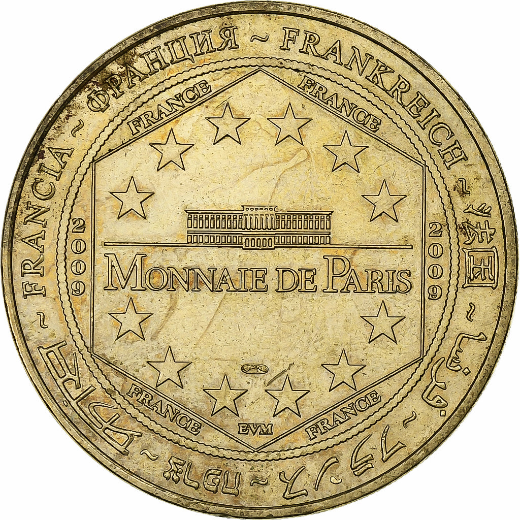 France, Token, Le-Mont-Saint-Michel - vue générale n°2, 2009, Copper-nickel
