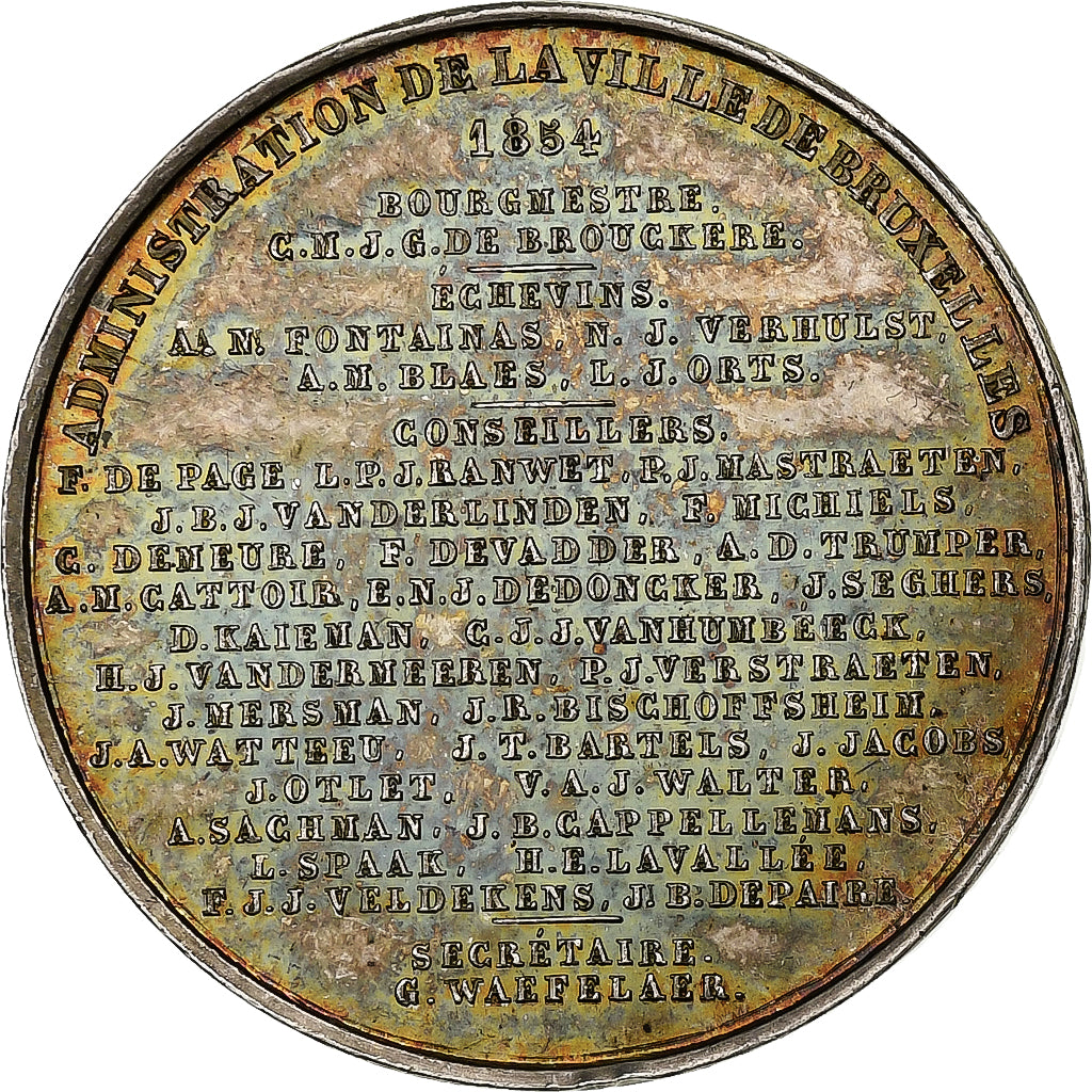 Belgien, betaalpenning, Administration communale de Bruxelles, Jeton de