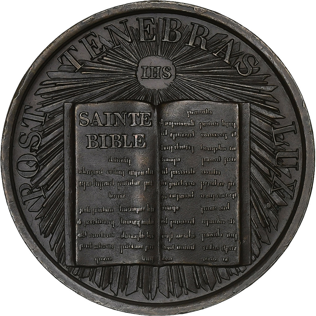Suisse, Médaille, 3ème Jubilé de la Réformation, Genève, 1835, Bronze, SUP