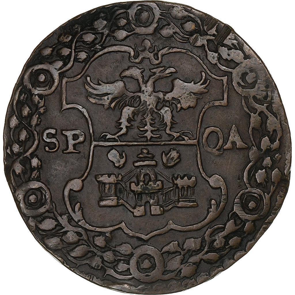 Bélgica, medalha, Trésorier d'Anvers, Jan Bruynincx, 1671, Cobre, EF(40-45)
