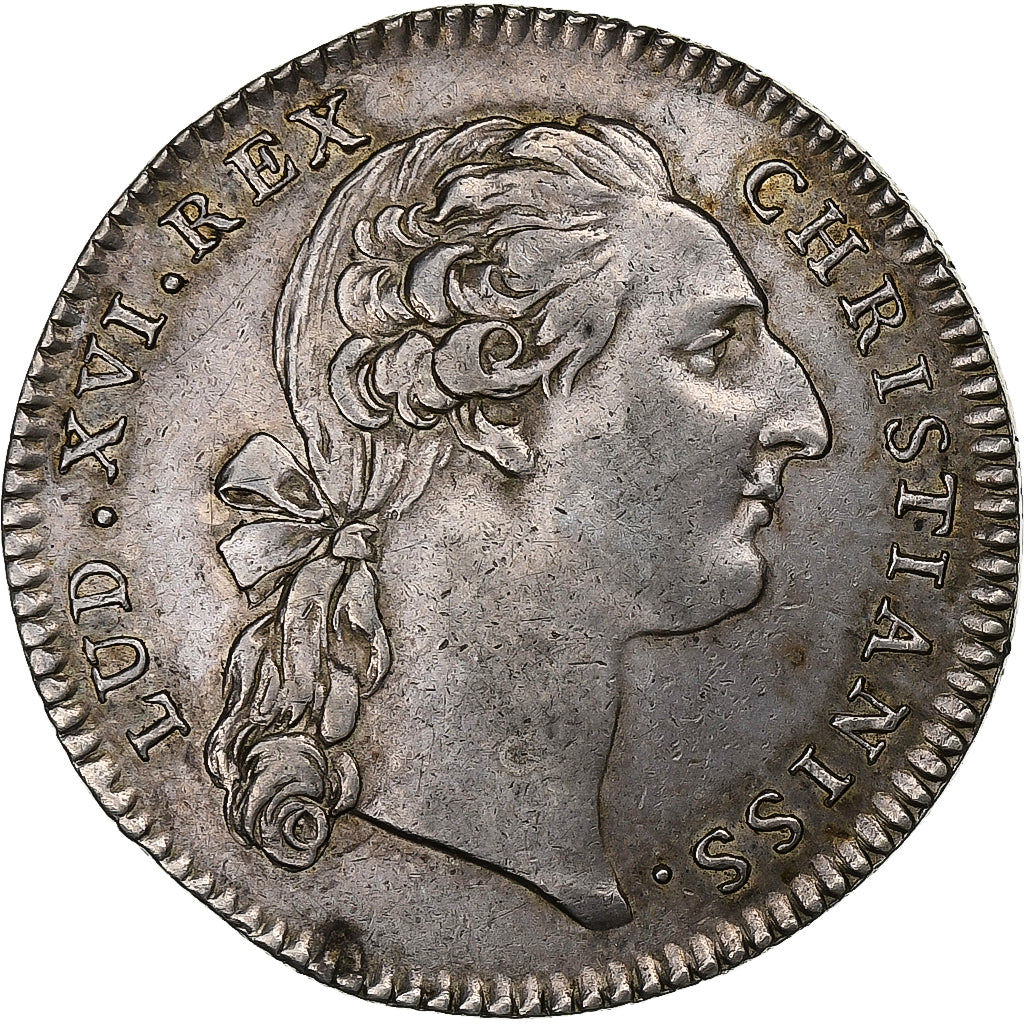 France, Token, Louis XVI, Extraordinaire des Guerres, 1778, Silver, MS(60-62)