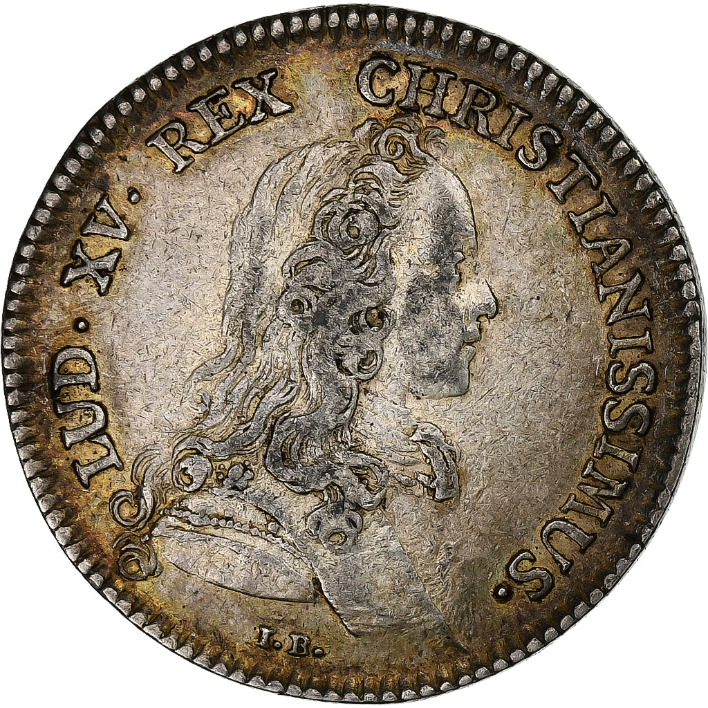 France, Token, Louis XV, Extraordinaire des Guerres, 1723, Silver, EF(40-45)