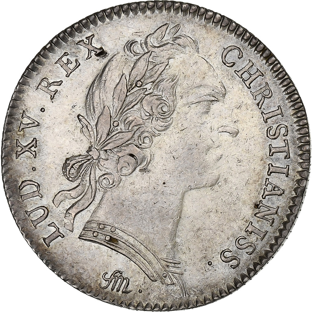 França, Token, Louis XV, Extraordinaire des Guerres, 1765, Prata, AU(50-53)
