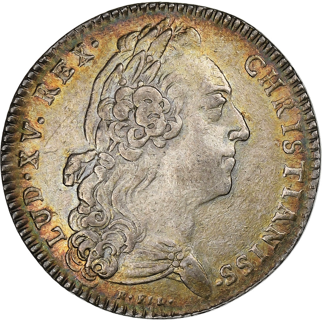France, Jeton, Louis XV, Extraordinaire des Guerres, 1771, Argent, SUP