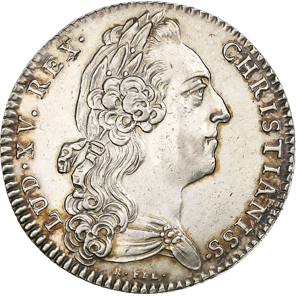 France, Token, Louis XV, Extraordinaire des Guerres, 1767, Silver, R.Filius