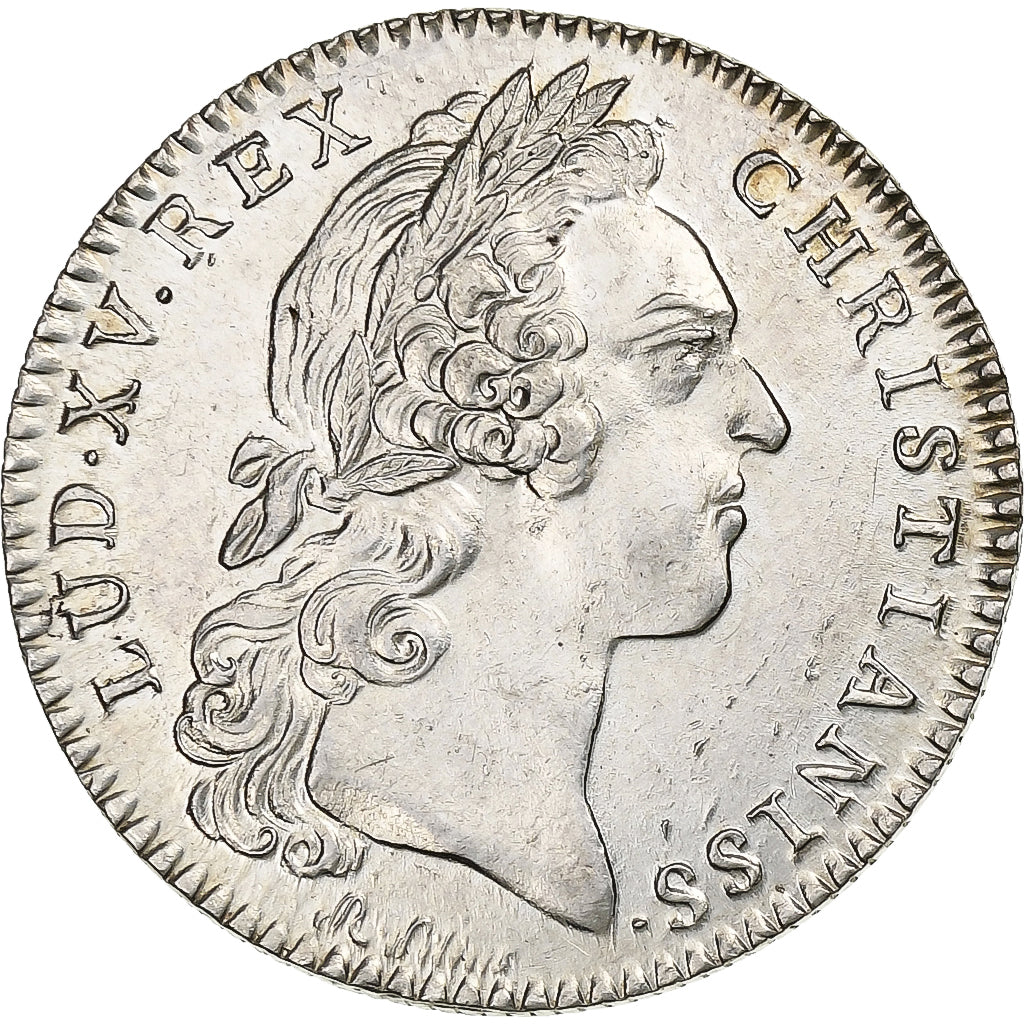 France, Token, Louis XV, Extraordinaire des Guerres, 1764, Silver, R.Filius