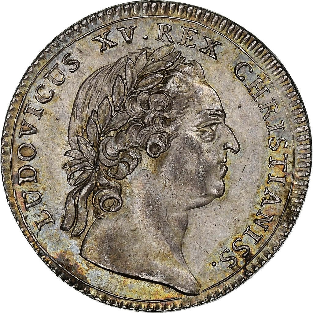 Francia, zeton, Louis XV, Extraordinaire des Guerres, 1770, Plata, EBC