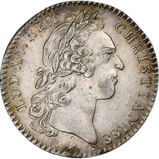 France, Token, Louis XV, 1758, Silver, AU(55-58), Feuardent:858
