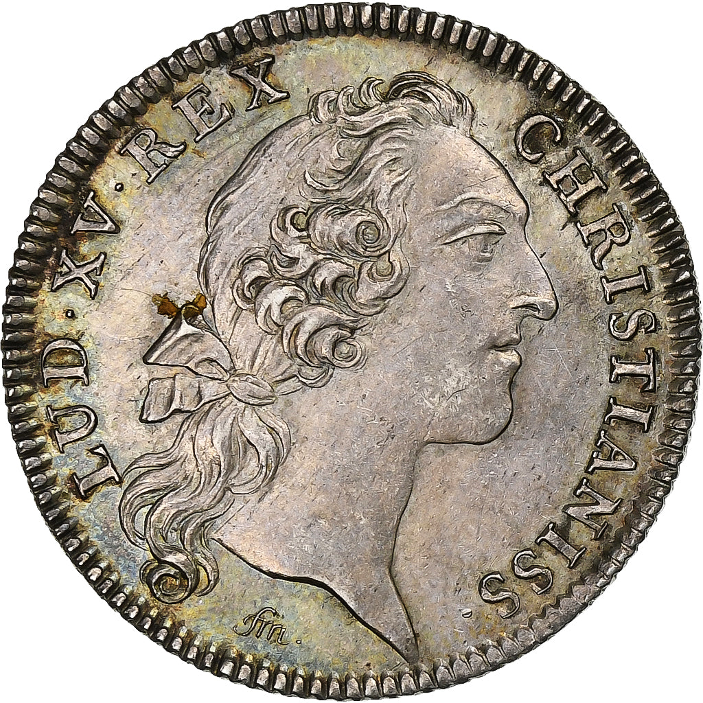 France, Token, Louis XV, Extraordinaire des Guerres, 1750, Silver, AU(55-58)