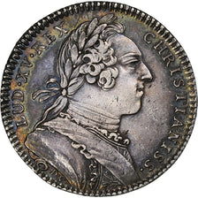 France, Jeton, Louis XV, Extraordinaire des Guerres, 1751, Argent, Duvivier