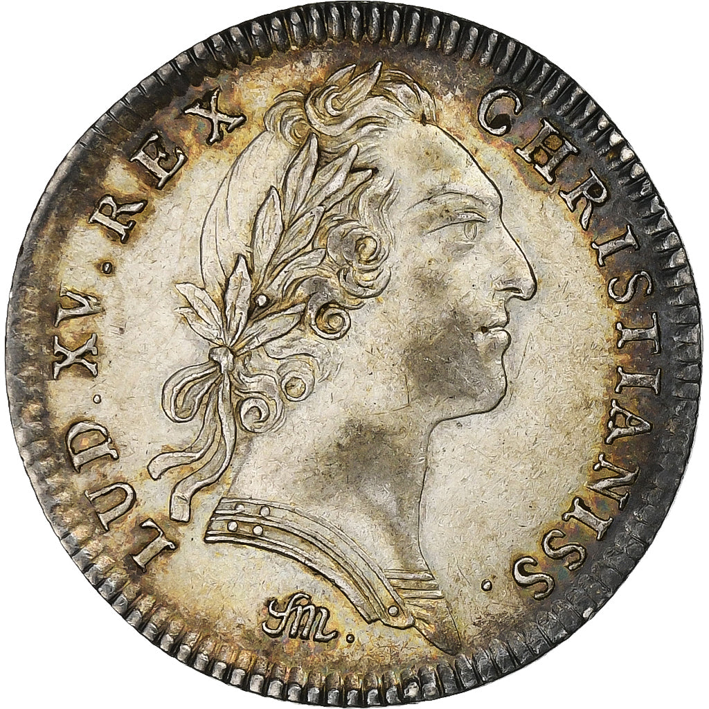 France, Jeton, Louis XV, Extraordinaire des Guerres, 1754, Argent, TTB+