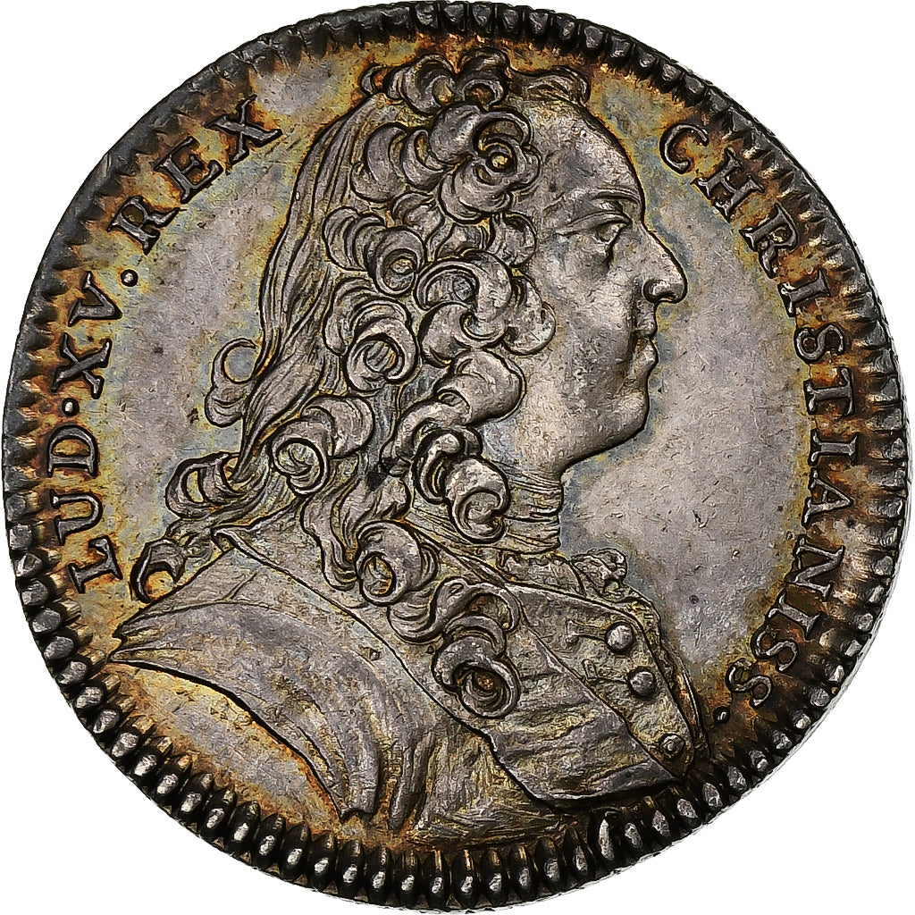 Frankrijk, Token, Louis XV, Extraordinaire des Guerres, 1737, Zilver, PR+
