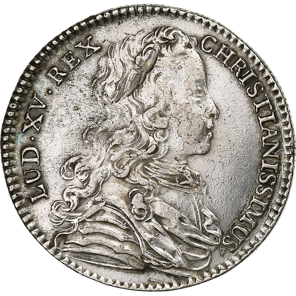 France, Jeton, Louis XV, Extraordinaire des Guerres, 1724, Argent, TTB