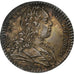 Francia, ficha, Louis XV, Extraordinaire des Guerres, 1728, Argento, SPL-