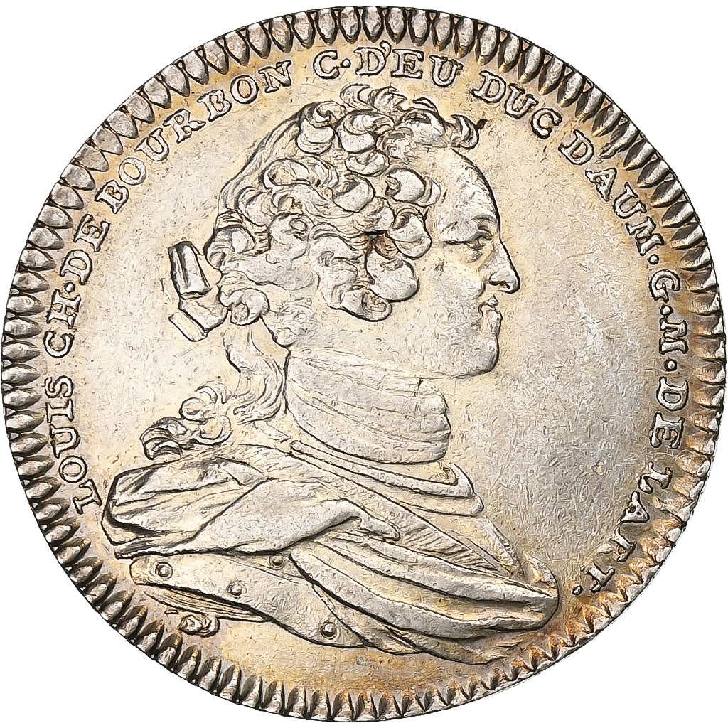 Francia, ficha, Louis XV, Artillerie, 1741, Argento, SPL-, Feuardent:1097
