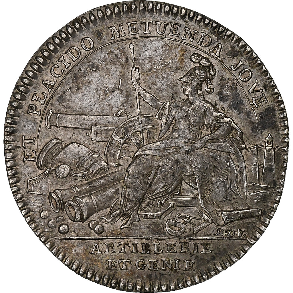 Frankreich, betaalpenning, Louis XV, Artillerie et Génie, Silber, Duvivier