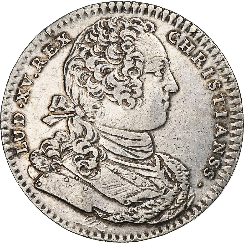 France, Jeton, Louis XV, Artillerie, 1734, Argent, TTB+, Feuardent:1078