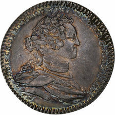 Frankrijk, Token, Louis XV, Artillerie, Louis-Charles de Bourbon, 1737, Zilver
