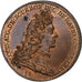 France, Token, Ecole d'Artillerie, Louis-Auguste de Bourbon, 1727, Copper