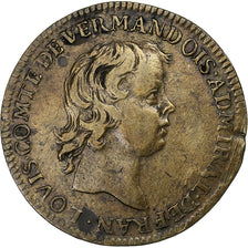 Frankreich, betaalpenning, Marine, Louis de Vermandois, Amiral de France, 1672