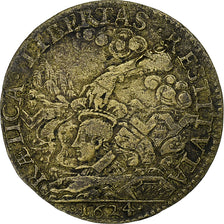 Switzerland, Token, Canton des Grisons, La Rhétique libérée par Louis XIII