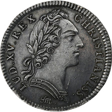 Francia, zeton, Louis XV, Chambre aux Deniers, 1752, Plata, EBC+, Feuardent:2528