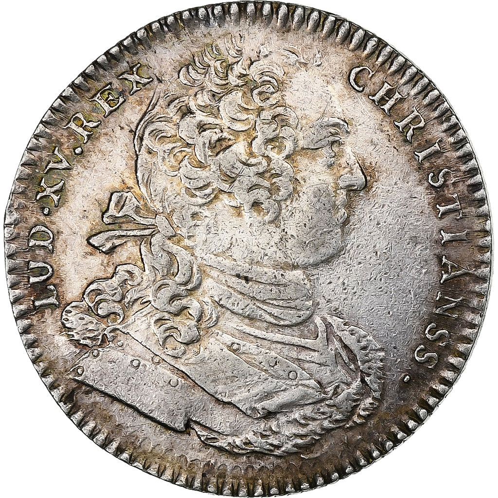 France, Token, Louis XV, Parties et revenus casuels, Silver, AU(55-58)