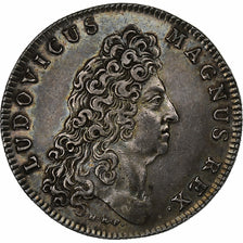 France, Jeton, Louis XIV, Trésor Royal, 1700, Argent, SUP, Feuardent:1962