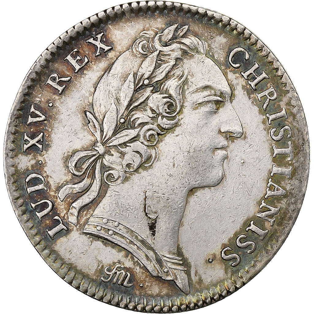 Frankrijk, Token, Louis XV, Trésor Royal, 1754, Zilver, ZF+, Feuardent:2089