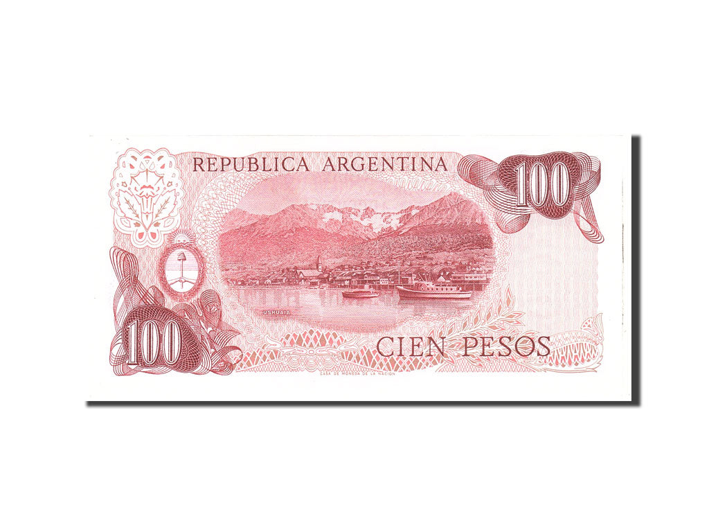 Banknote, Argentina, 100 Pesos, 1976, Undated, KM:302a, UNC(65-70)