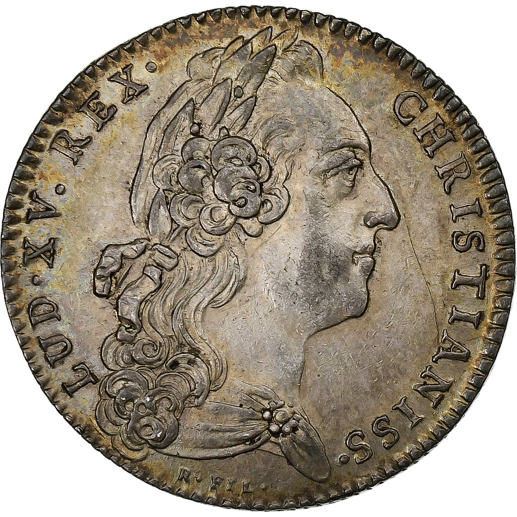 France, Token, Louis XV, Marine, Rivalité Franco-Anglaise, 1756, Silver